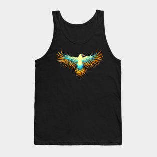 Abstract Raven Tank Top